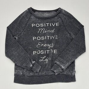 Positive affirmation sweatshirt size small